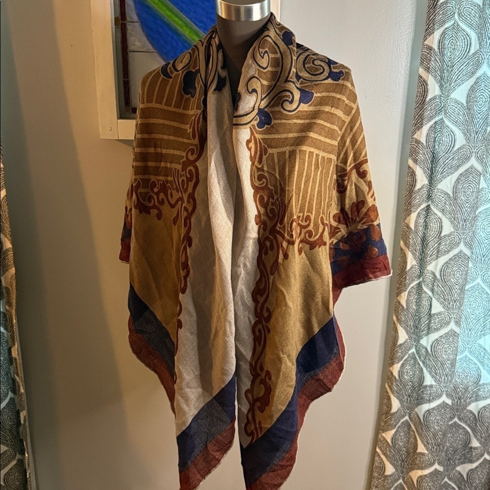 Loro Piana 100% Cashmere Oversized Shawl - Picture 3 of 9